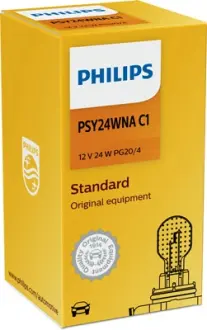Лампа PSY24W 12V 24W PG20/4 упаковка коробка philips 12188NAC1