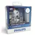 Лампа розжарювання H1 12V 55W P14,5s Cristal Vision + 2x W5W 4300K (вир-во) philips 12258CVSM