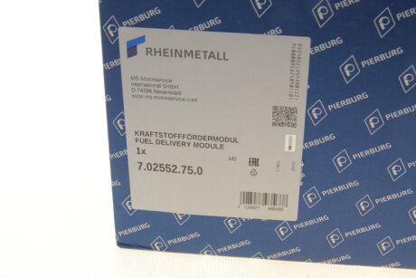 Насос паливний pierburg 702552750