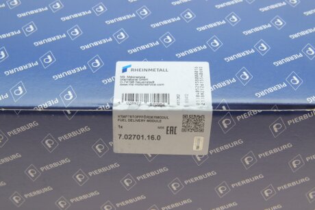 Датчик рівня палива в зборі pierburg 702701160