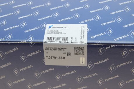 Датчик уровня топлива pierburg 702701420