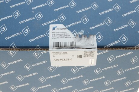 Корпус дросельної заслонки Seat Cordoba, Ibiza, Leon, VW Polo/Classic, Lupo, Golf IV, Bora, Scoda Octavia 1.0i-1.6i pierburg 703703360