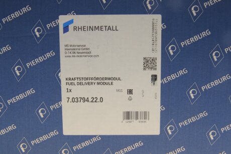 Паливний насос в зборі pierburg 703794220