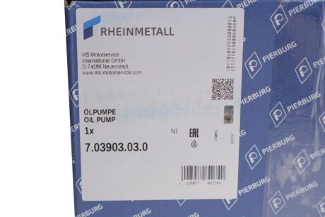 Масляний насос pierburg 703903030