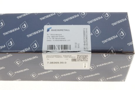 Датчик температури відпрацьованих газів pierburg 708369000