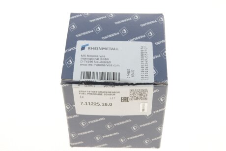 Датчик тиску палива pierburg 711225160