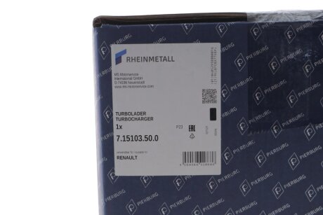 Турбокомпресор pierburg 715103500