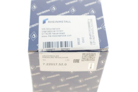 Регулятор давления подачи топлива pierburg 722017520