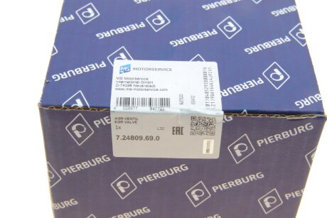 Клапан EGR pierburg 724809690