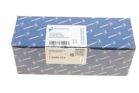 Датчик массового расхода воздуха pierburg 722684160