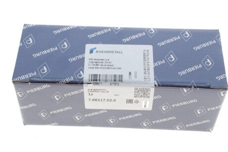 Клапан (изменения фаз газораспределения) pierburg 706117020