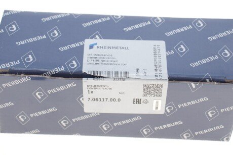 Клапан управління тиском pierburg 706117000