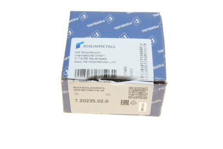 Клапан управління тиском pierburg 720235020