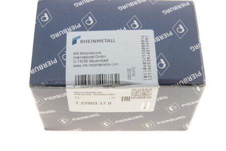 Клапан управління тиском pierburg 722903170