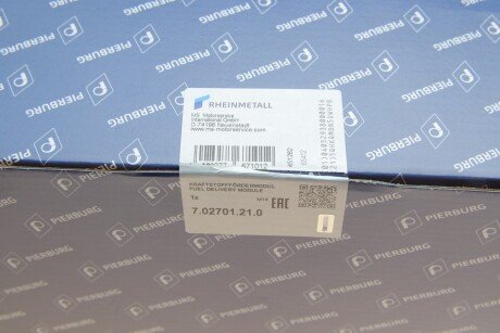 Паливний насос pierburg 702701210