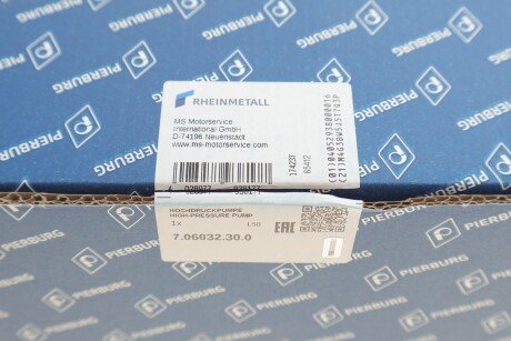 Паливний насос високого тиску pierburg 706032300