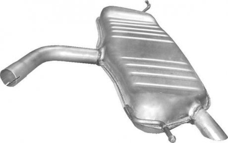 Глушитель задний polmostrow 30616