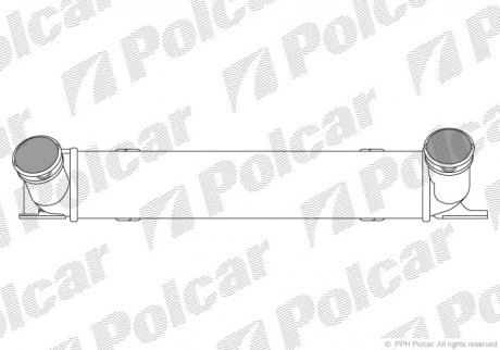 Інтеркулер BMW 1 (E81), 1 (E82), 1 (E87), 1 (E88), 3 (E90), 3 (E91), 3 (E92), 3 (E93), X1 (E84) 2.0D 06.04-06.15 польша 2001J8-1