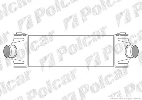 Інтеркулер Ford Tranzit 2.4Tdci 06- польша 3248J8-1