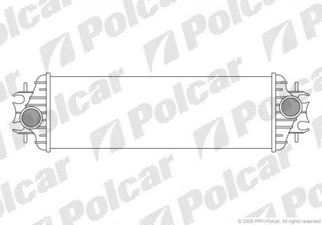 Інтеркулер Nissan/Opel/Renault Primastar/Vivaro/Trafic 1,9-2,5D 2001- польша 6026J8-1