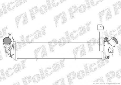 Інтеркулер Renault Kangoo 1.5Dci 01- польша 6060J8-2