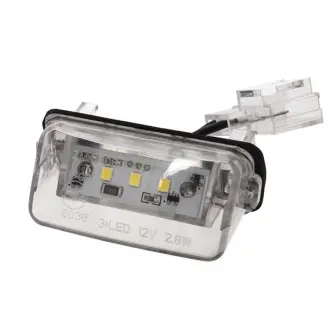 Ліхтар підсвітки номерного знака Citroen Berlingo, C3 Picasso, C4 Picasso I, Xsara Picasso Peugeot 206, 207, 306, 307, 406, 407 06.94- польша 57909580E Ситроен С3 пикассо