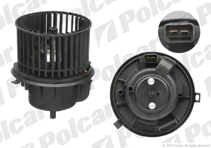 Моторчик вентилятора салону Ford Tranzit 2.0-3.2D 06.94-08.14 польша 3246NU1