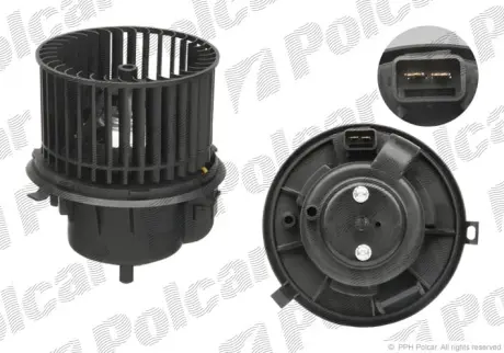 Моторчик вентилятора салону Ford Tranzit 2.0-3.2D 06.94-08.14 польша 3246NU1 Форд Transit