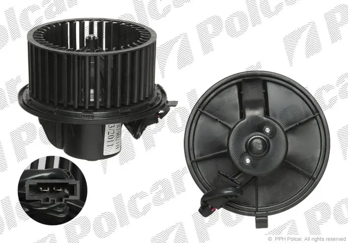 Моторчик вентилятора салону VW T4 польша 9566NU1