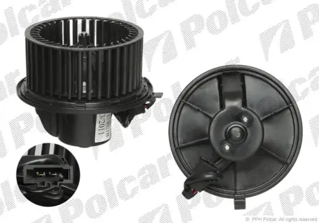 Моторчик вентилятора салону VW T4 польша 9566NU1