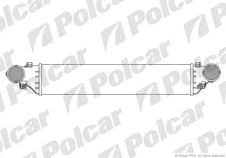 Радиатор интеркулера польша 5003J82