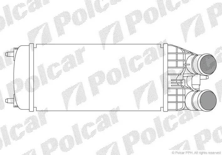 Радиатор интеркулера польша 5724J81