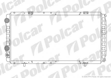 Радиатор охолодження Peugeot Boxer 2.0-2.5D,TD 94- польша 570208A2