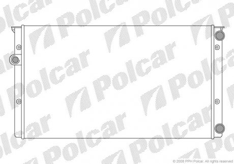 Радіатор основний AC+ VW Golf III 1.8/1.6 польша 953808A8