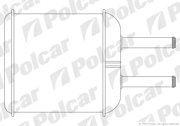 Радіатор пічки Matiz / Chery QQ польша 2902N8A1