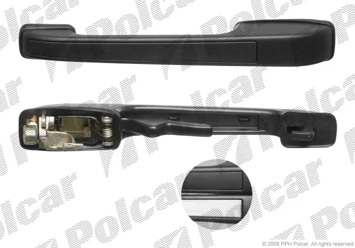 Ручка дверна задня ліва VW Golf II польша 9534Z45