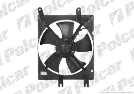 Вентилятор радіатора Chevrolet Lacetti, Daewoo Nubira 1.4-2.0D 05.03- польша 250523W3
