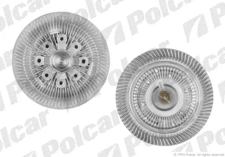 Віскомуфта вентилятора радіатора Jeep Cherokee, Wrangler III 1.8-5.7 01.95- польша SV6079S Додж Калибр (калибер)