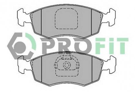 Передние тормозные колодки profit 5000-1376
