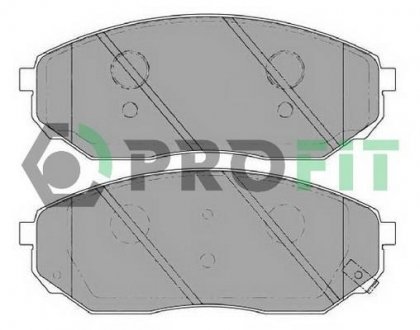 Передние тормозные колодки profit 5000-1735
