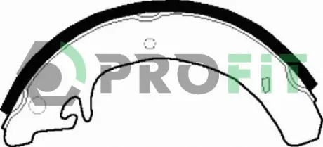 Колодки ручного (стоячого) гальма PROFIT 50010240