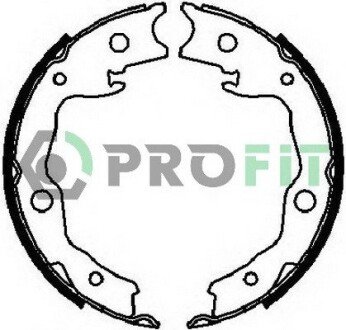 Колодки ручного (стоячого) гальма profit 5001-4029 на Тойота Рав-4