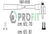 Комплект кабелів високовольтних profit 1801-0105