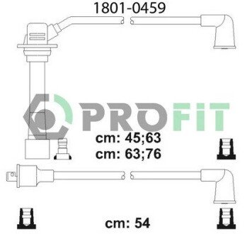 Комплект кабелів високовольтних profit 1801-0459