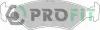 Передние тормозные колодки PROFIT 50000206