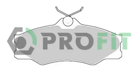 Передні тормозні (гальмівні) колодки PROFIT 5000-0517
