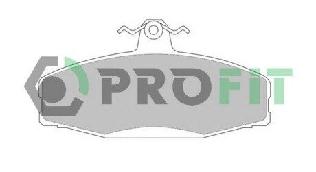 Передні тормозні (гальмівні) колодки profit 50000610 на Шкода Фаворит