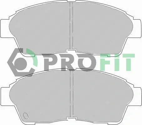 Передні тормозні (гальмівні) колодки PROFIT 50000867 (фото 1)