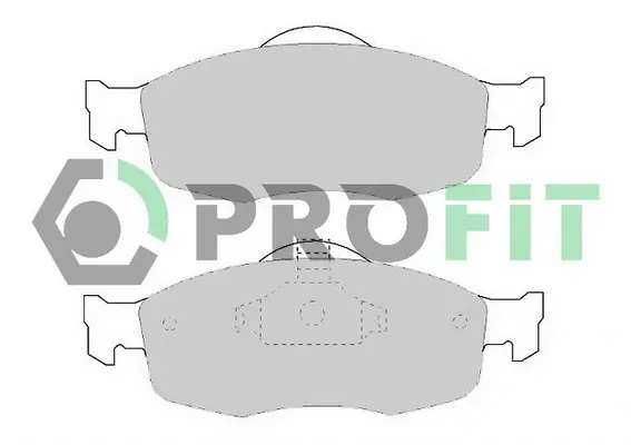 Передние тормозные колодки PROFIT 5000-0884