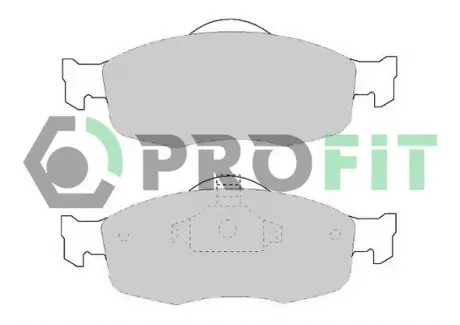 Передние тормозные колодки PROFIT 5000-0884